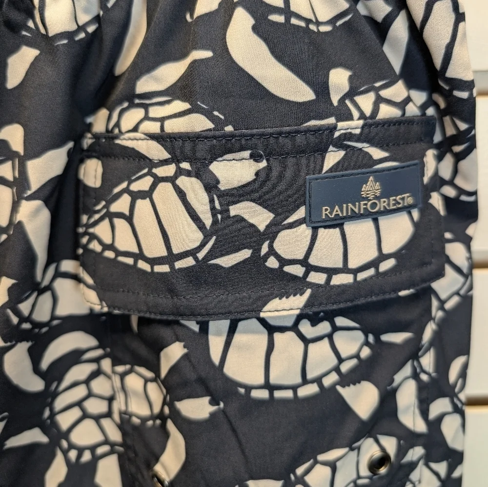 Rainforest | Mens Swim Trunk | Quick Dry Mesh Lining | 4-Way Stretch | Swimming